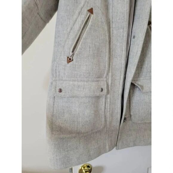 J Crew Tall Chateau Parka J8374, Grey 10T NWT - Picture 6 of 9